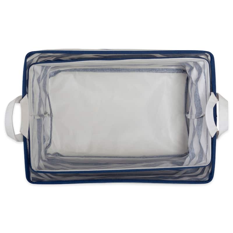 DII Cotton/Poly Laundry Hamper Assorted
