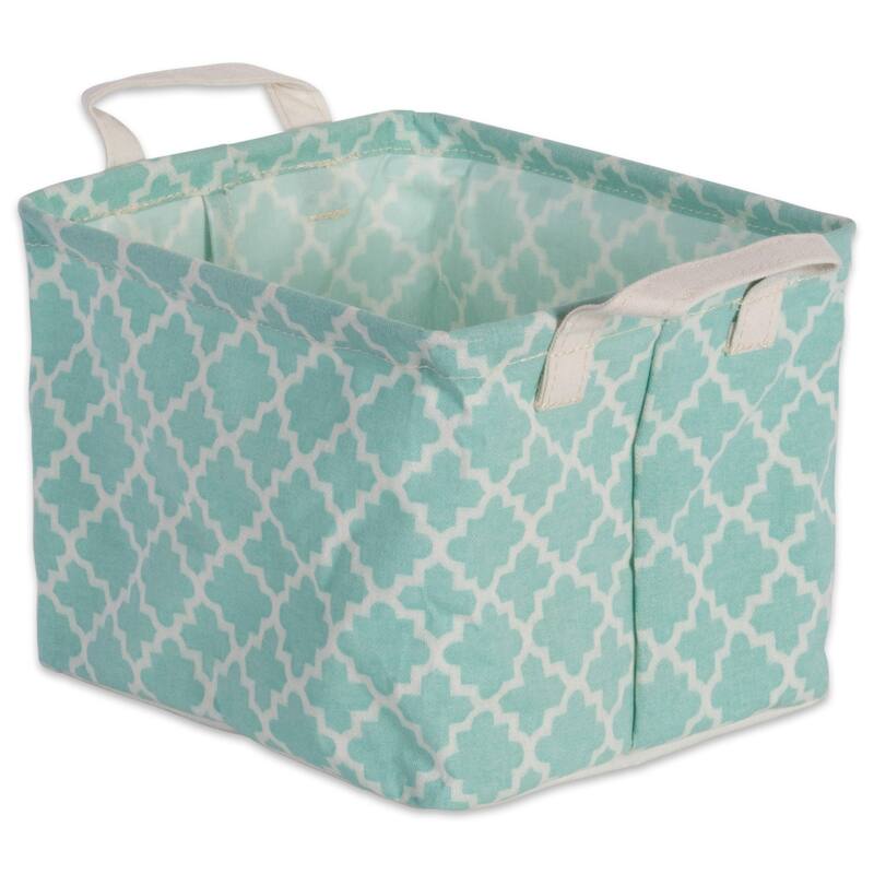 DII Cotton/Poly Laundry Hamper Assorted