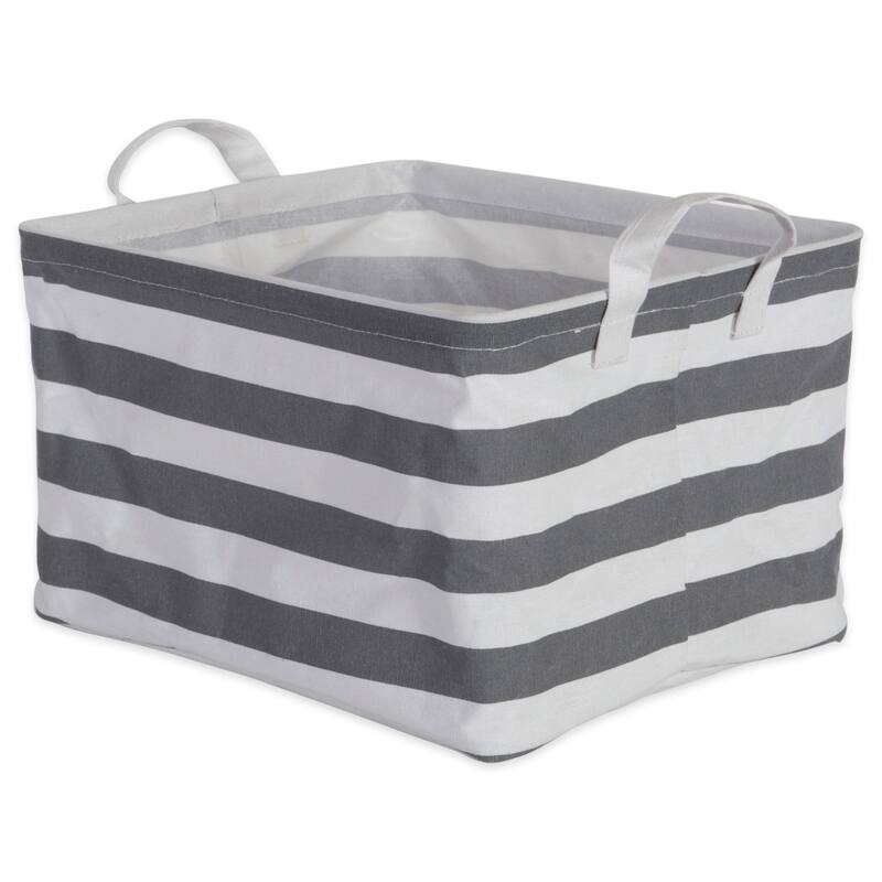 DII Cotton/Poly Laundry Hamper Assorted