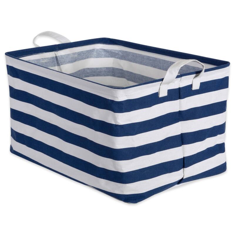 DII Cotton/Poly Laundry Hamper Assorted