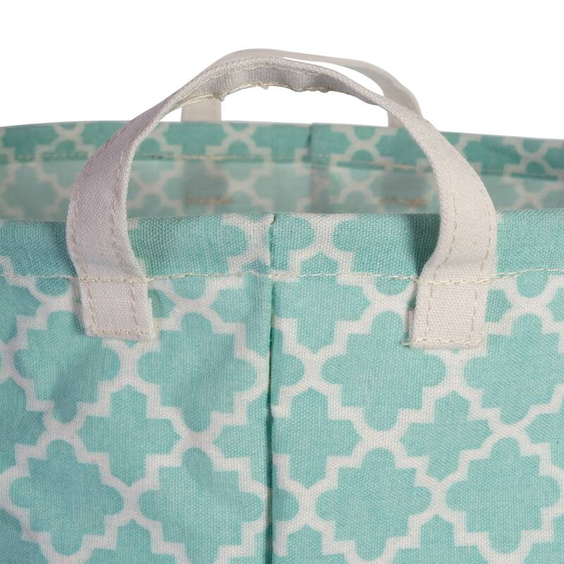 DII Cotton/Poly Laundry Hamper Assorted