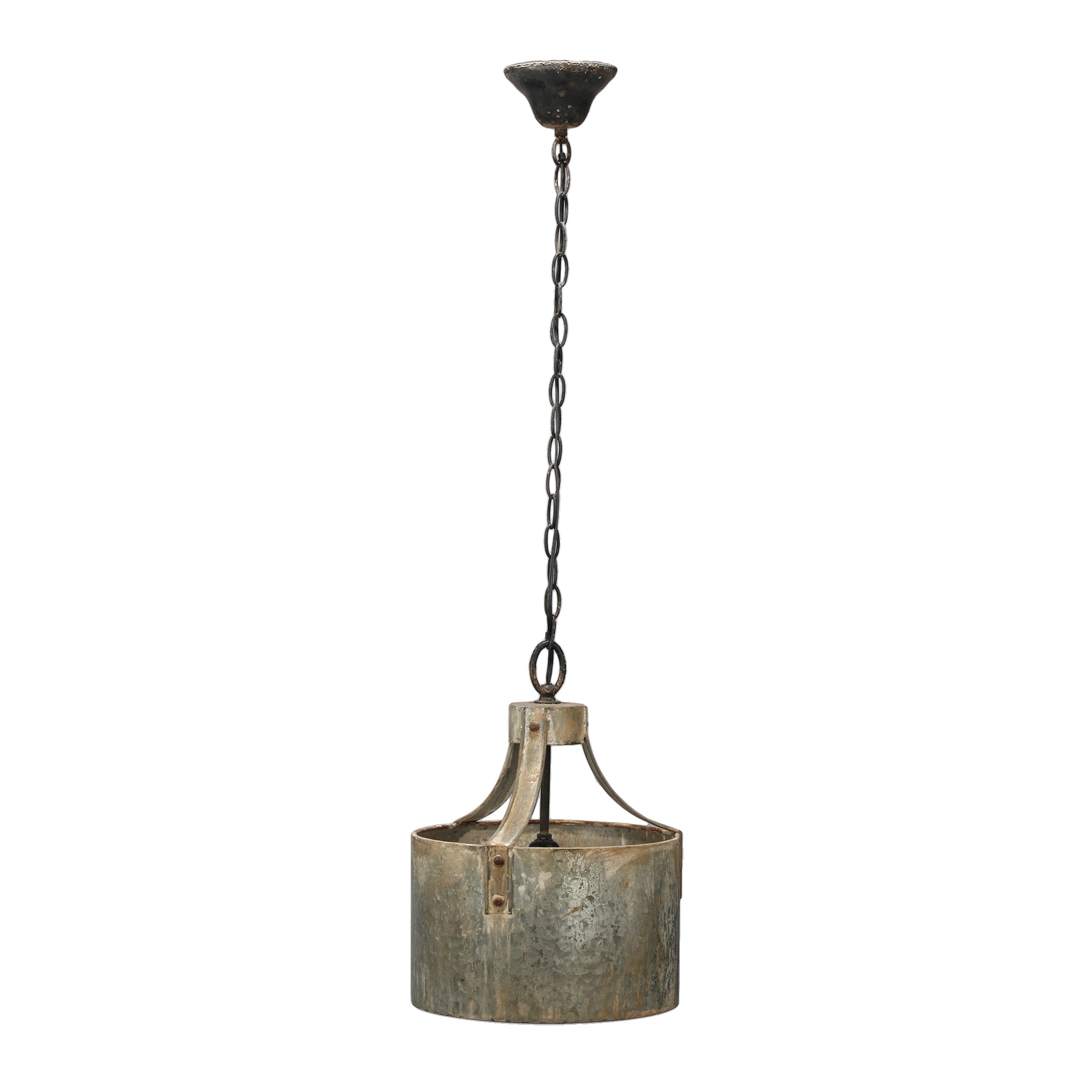 Dane Antique Iron and Black Large Chandelier - Chandeliers For Bedrooms by Overstock.com