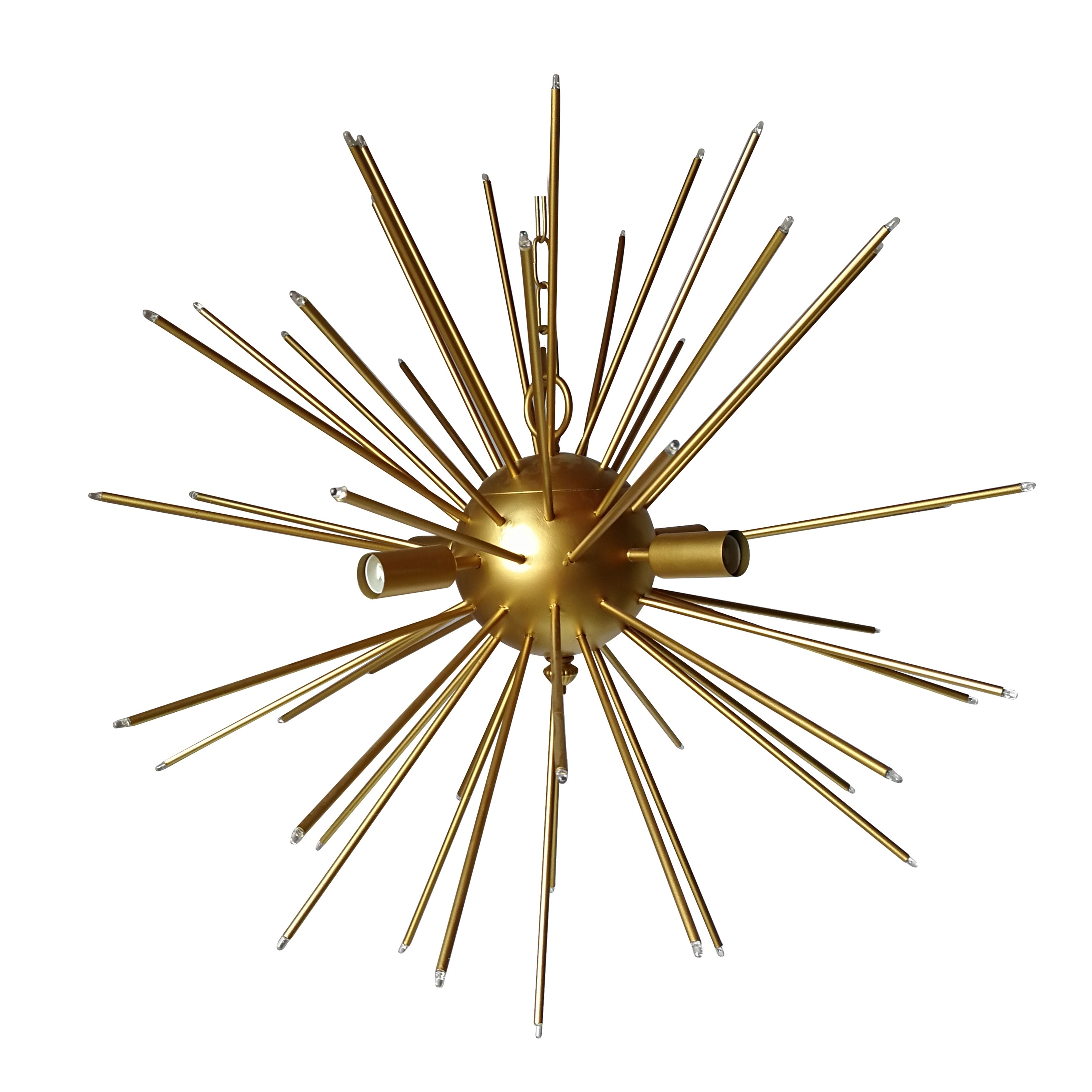 Modern Chic Star Gold Chandelier - Chandeliers For Bedrooms by Overstock.com