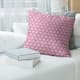 Warm Tone Minimalist Tree Pattern Throw Pillow - 14 x 14 - Pink - Linen