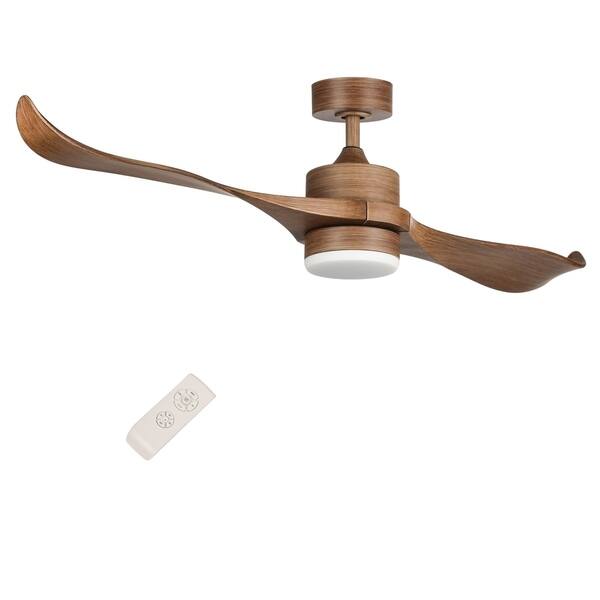 Shop Co Z 52 Inch Ceiling Fan With 2 Reversible Blades And Led