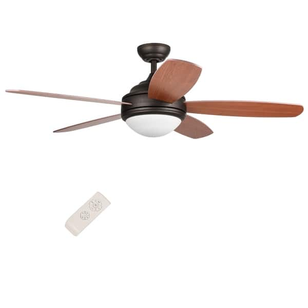 Shop Co Z 5 Blade Double Sided Ceiling Fan 52 Inch With Light Kit