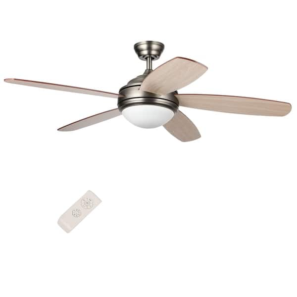 Shop Co Z 5 Blade Double Sided Ceiling Fan 52 Inch With Light Kit