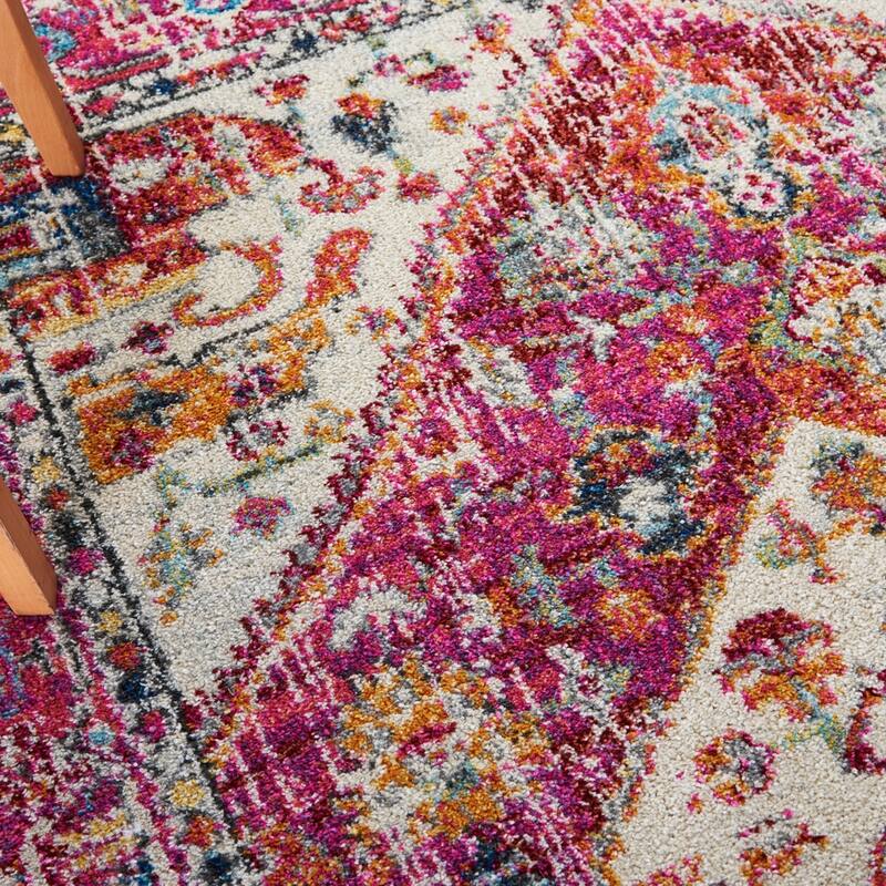 Copper Grove Alsleben Vintage Persian Floral Medallion Area Rug