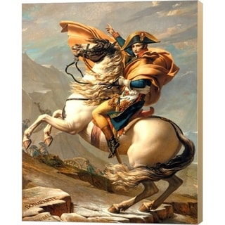 Jacques-Louis David 'Napoleon Crossing the Alps at the St Bernard