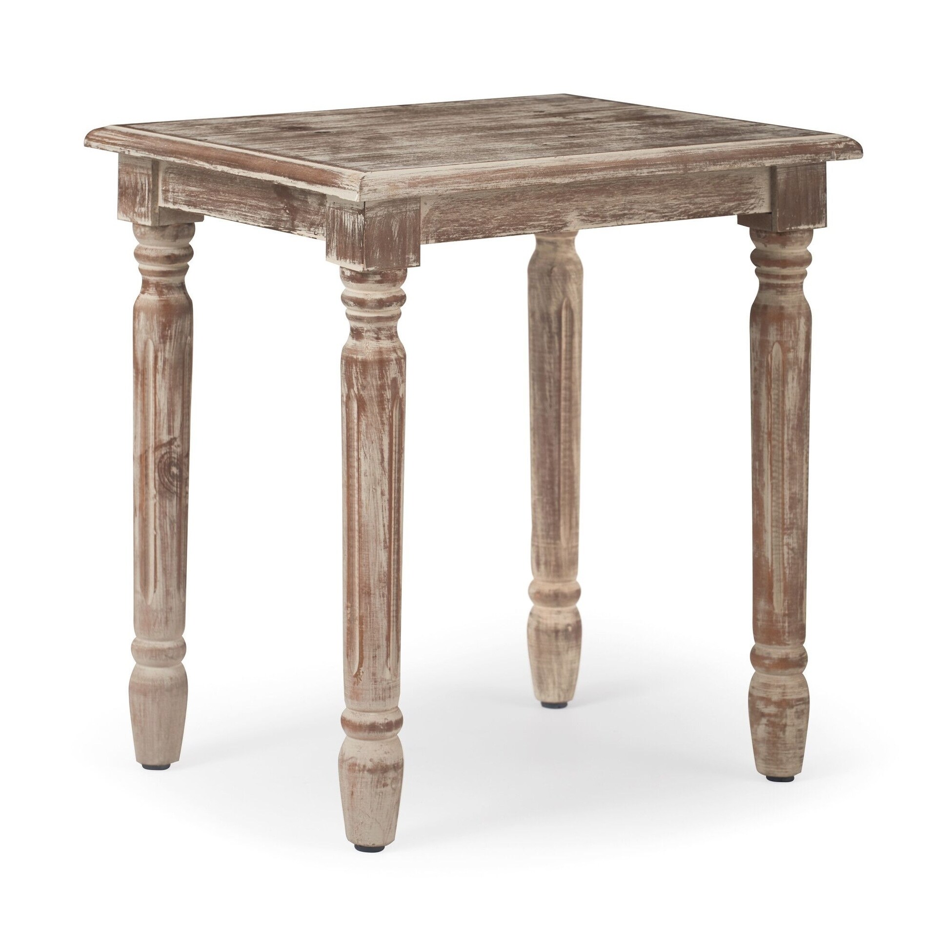 Shop Finch Rothko Side Table Distressed Natural On Sale Overstock 28360051