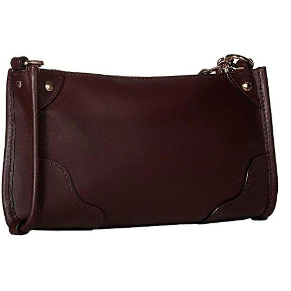 coach grain leather mickie crossbody