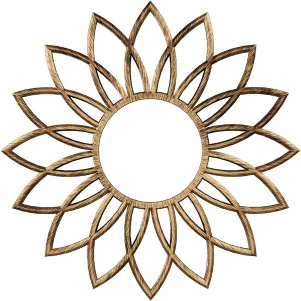 Shop Daisy Architectural Grade Pvc Pierced Ceiling Medallion