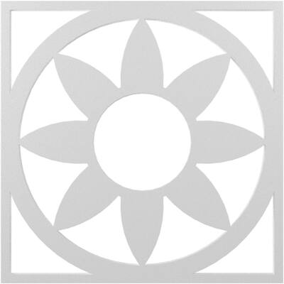 Blume Architectural Grade PVC Pierced Ceiling Medallion