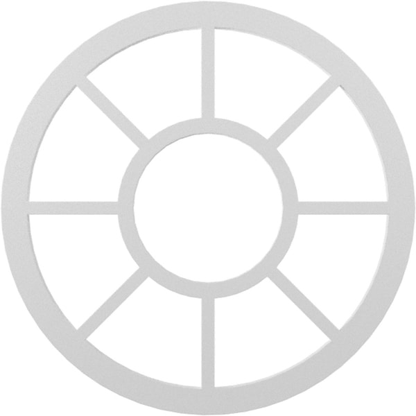 Grace Architectural Grade PVC Pierced Ceiling Medallion