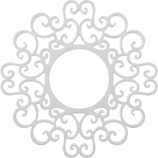 Reims Architectural Grade PVC Pierced Ceiling Medallion