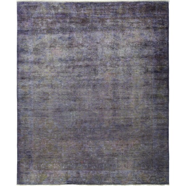 Vibrance, Hand Knotted Area Rug - 8' 1" x 9' 9" - 8' x 10'