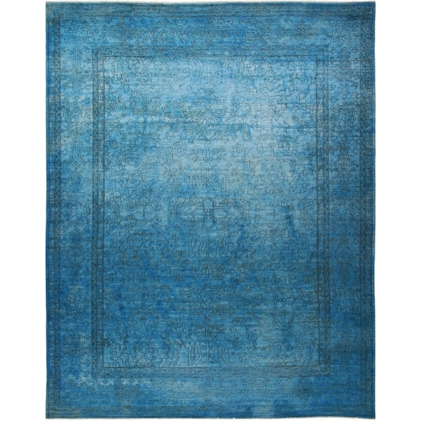 Vibrance, Hand Knotted Area Rug - 9' 3" x 11' 7" - 9' x 12'