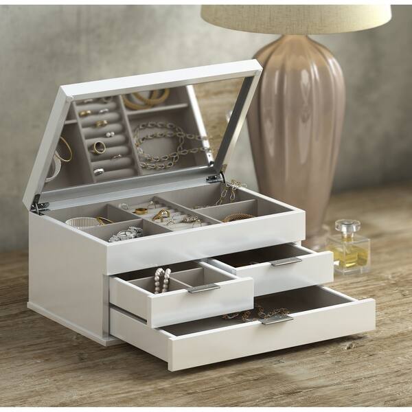 Shop Hampton Modern Jewelry Box Free Shipping Today Overstock