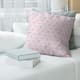 Classic Cupcake Pattern Throw Pillow - 26 x 26 - Pink - Linen