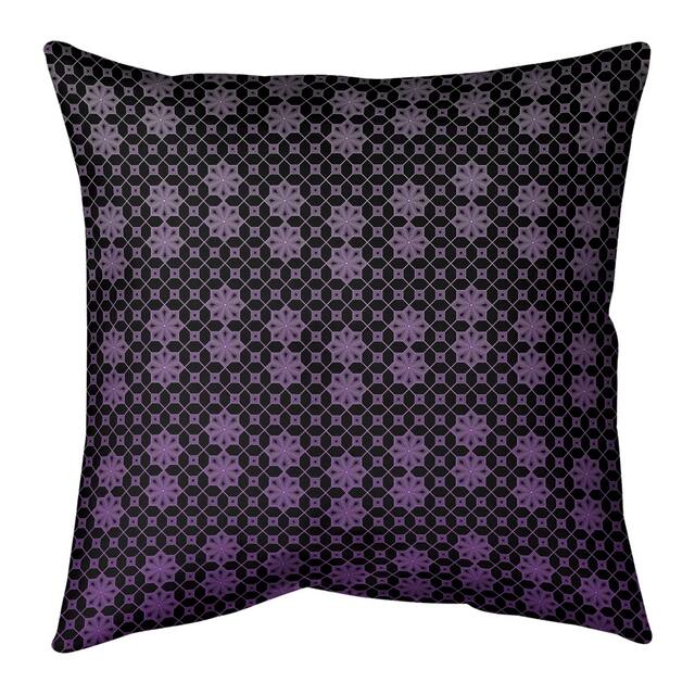 Ombre Lattice Throw Pillow