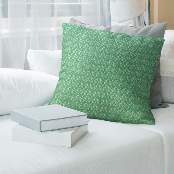 Classic Art Deco Throw Pillow