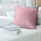 Main Alternate Art Deco Throw Pillow - 20 x 20 - Pink - Synthetic Fiber
