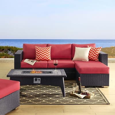 Buy Fabric Red Outdoor Dining Sets Online At Overstock Our Best