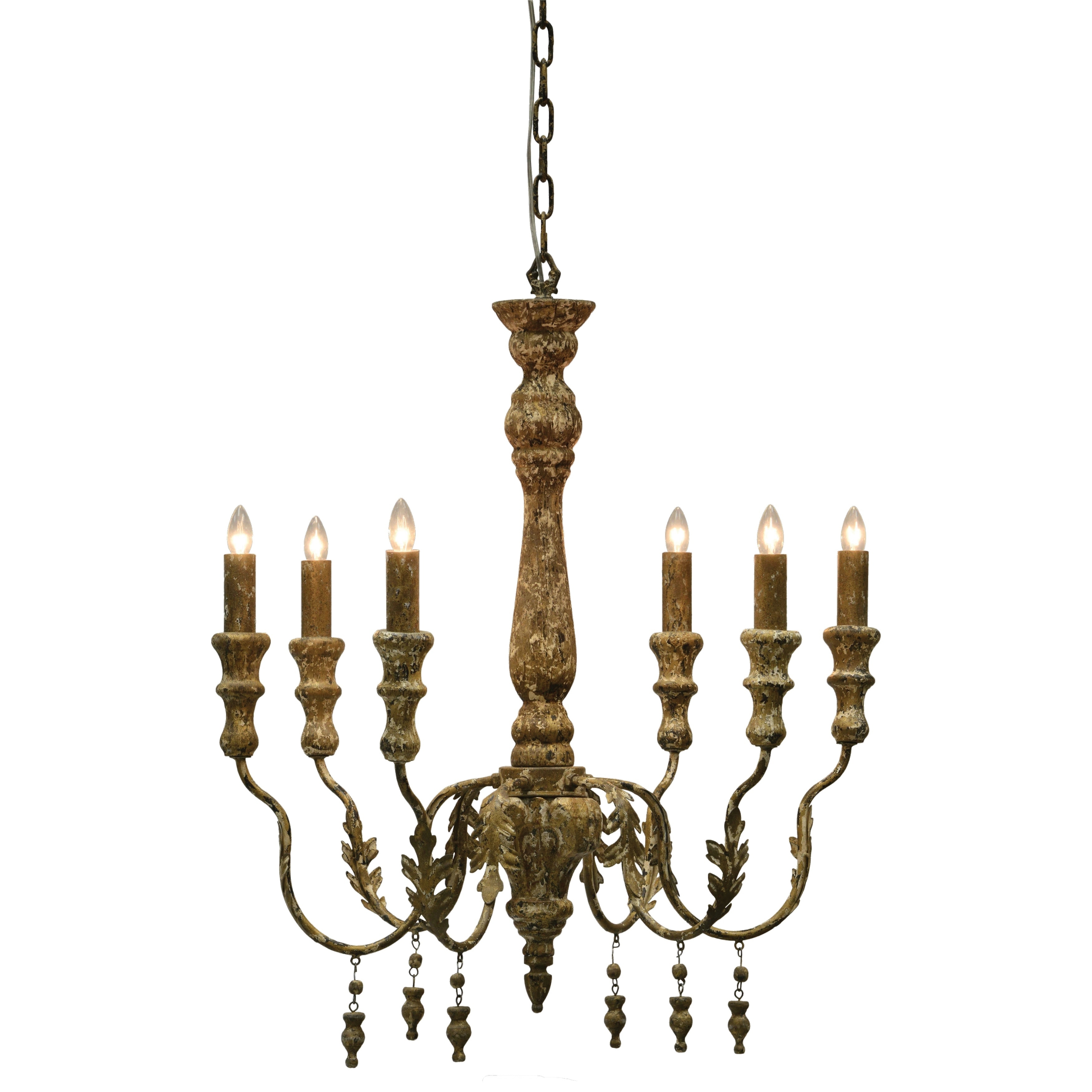 Gretchen 6-Lt Chandelier - Chandeliers For Bedrooms by Overstock.com