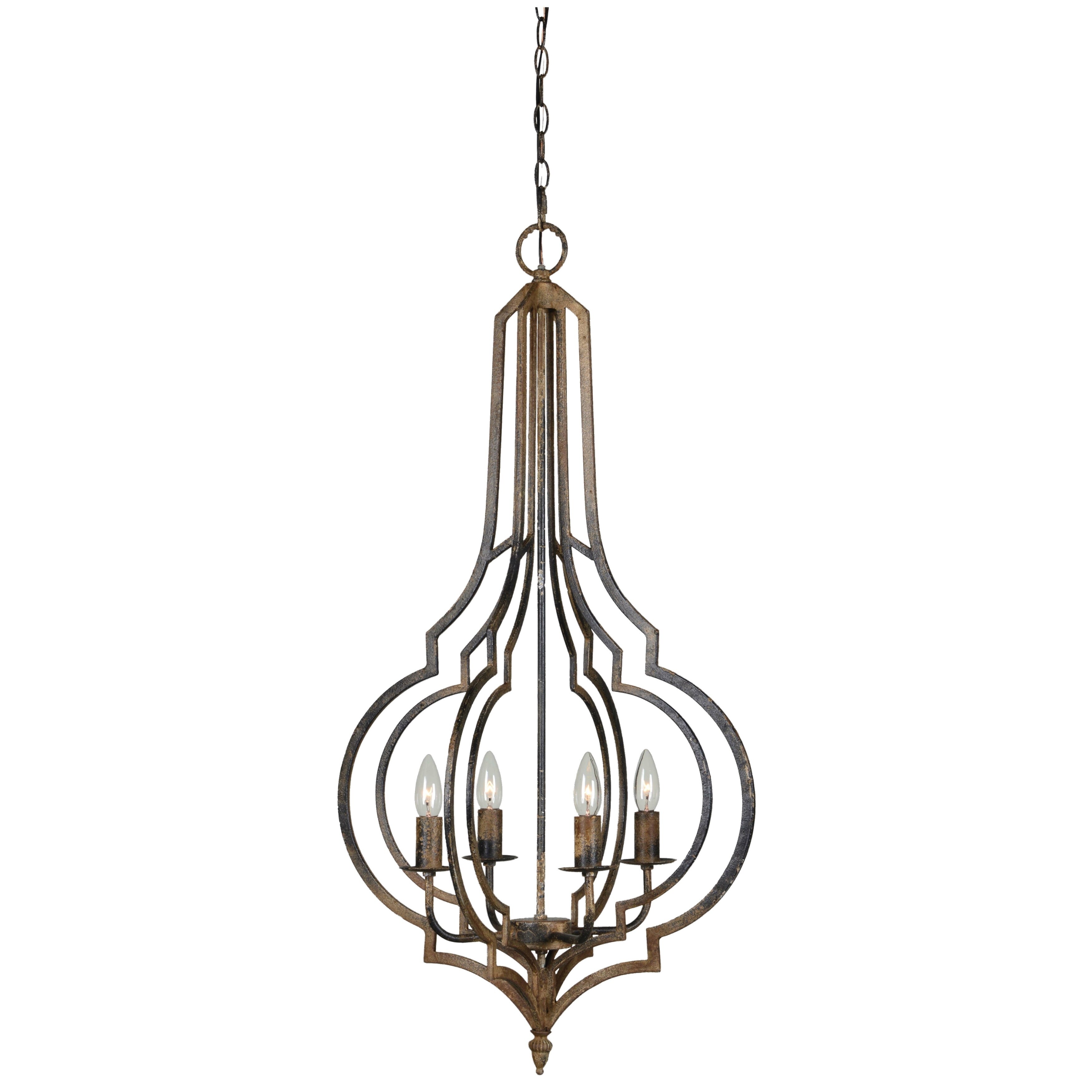 Nora 4-Lt Chandelier - Chandeliers For Bedrooms by Overstock.com