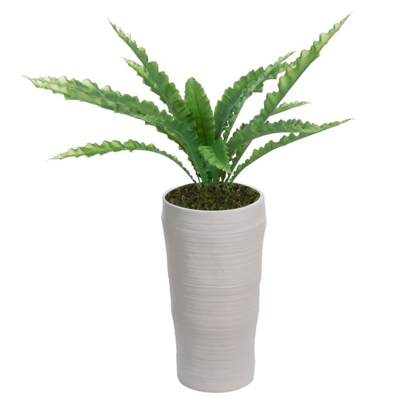 53" Real Touch Agave in Fiberstone Planter