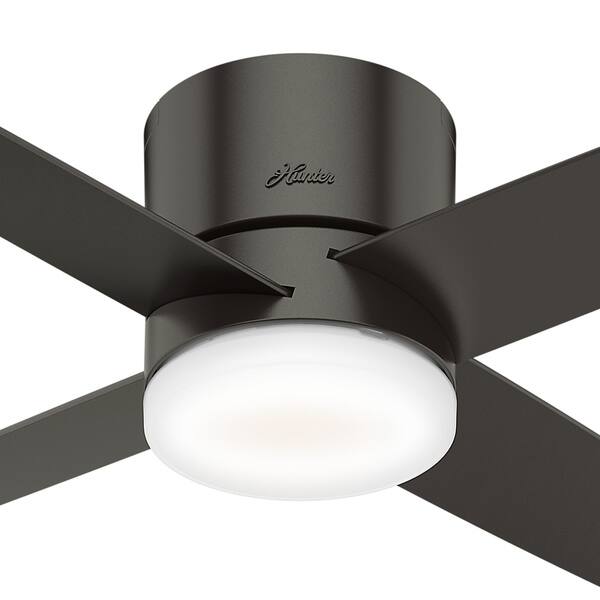 Shop Hunter Wifi 54 Advocate Noble Bronze Ceiling Fan With