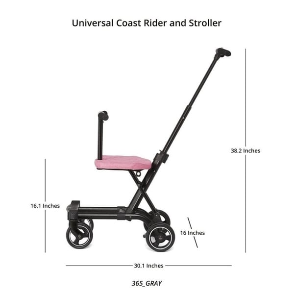 dream on me universal coast rider and stroller