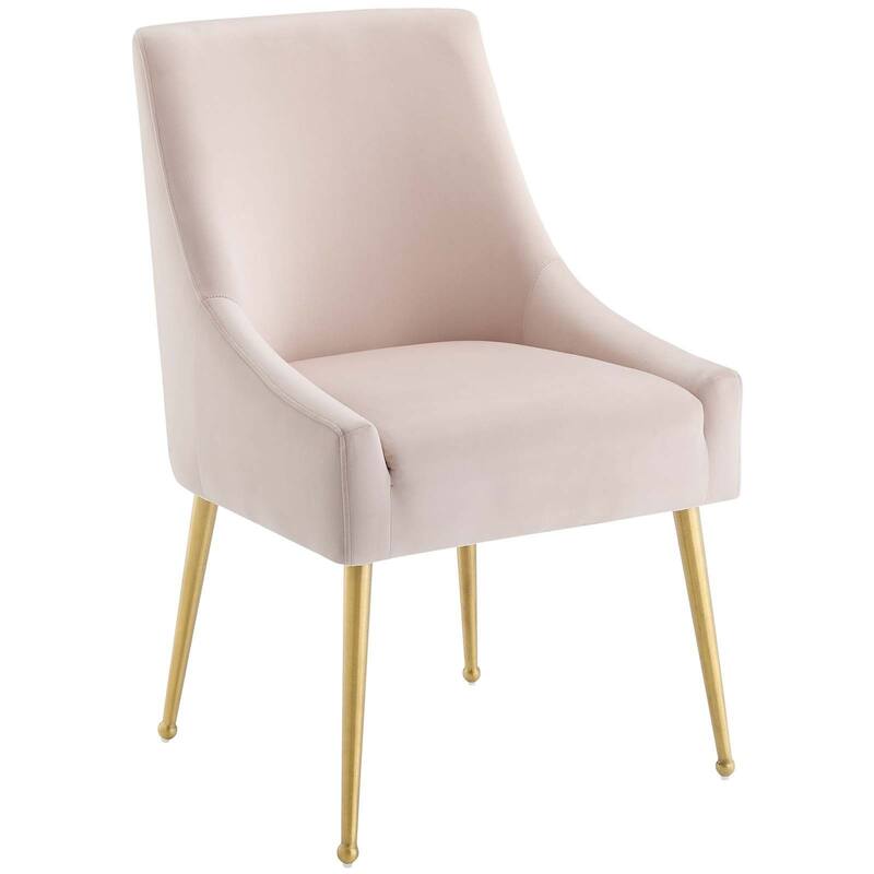 Silver Orchid Allison Upholstered Velvet Dining Chair