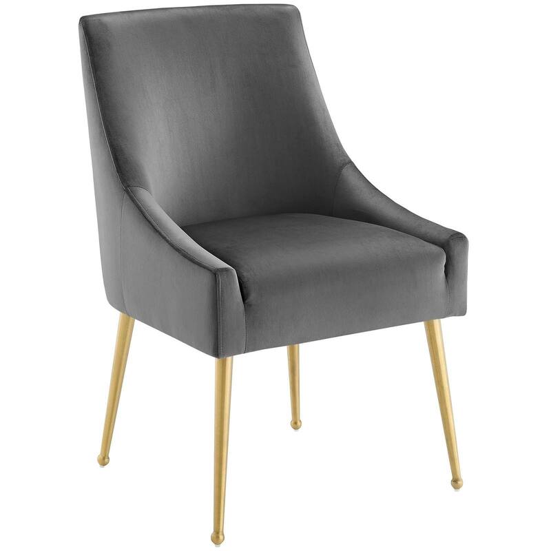 Silver Orchid Allison Upholstered Velvet Dining Chair
