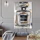 preview thumbnail 9 of 9, Silver Orchid 'Infinite Glam Gold' Fashion and Glam Wall Art Canvas Print 24 x 36