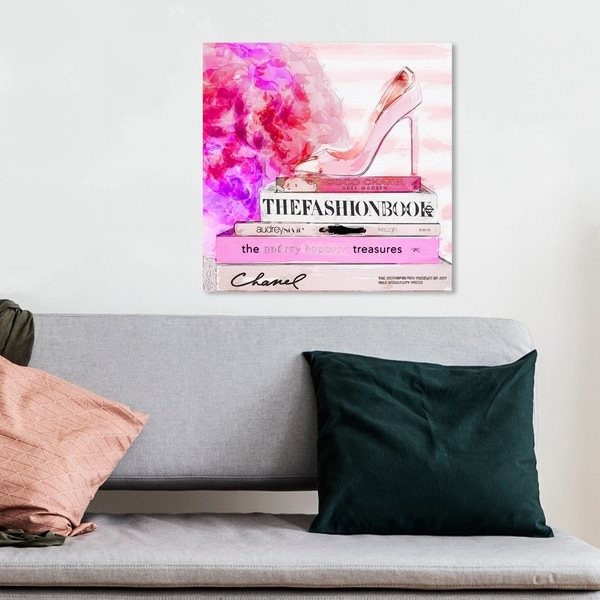 Oliver Gal 'The Fashion Book' Fashion and Glam Wall Art Canvas