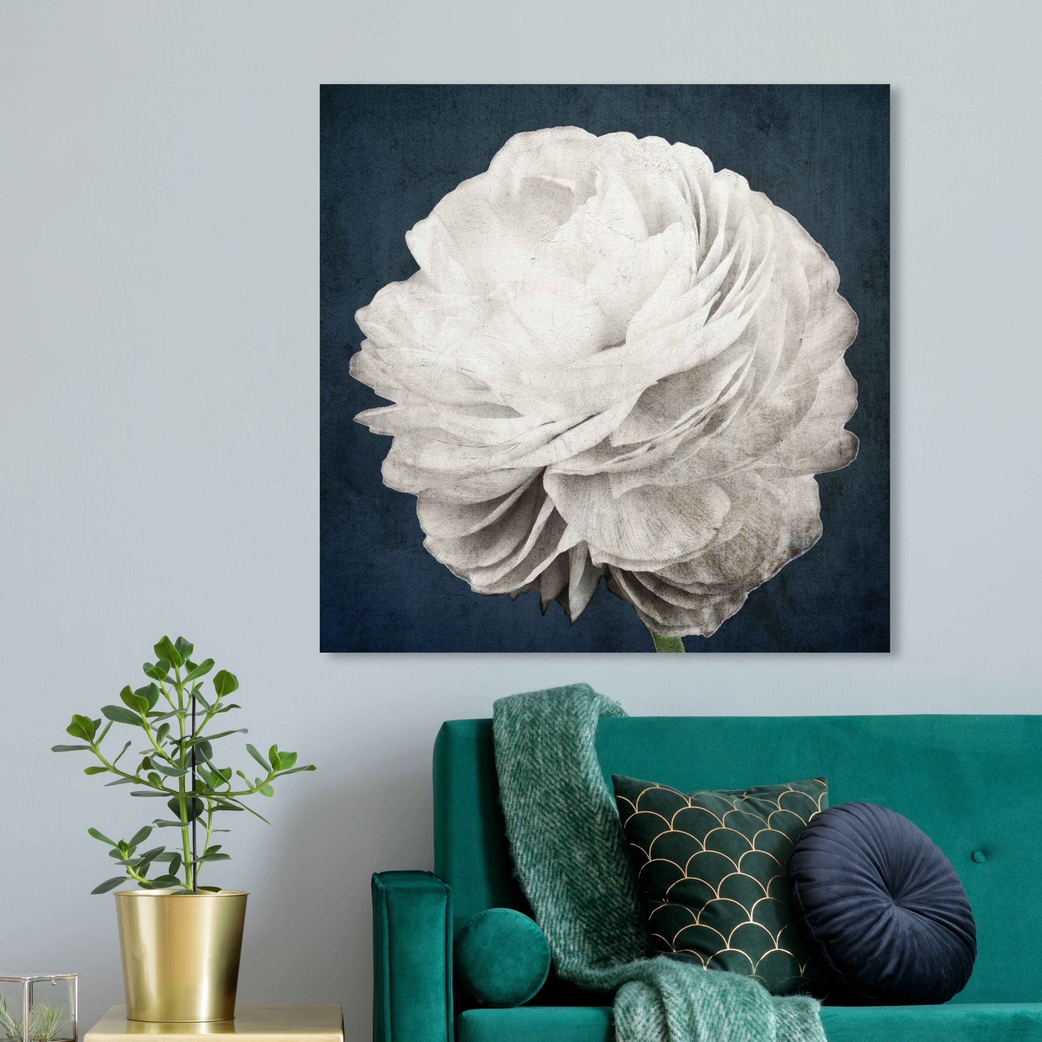 Oliver Gal 'Pretty View II' Floral and Botanical Wall Art Canvas