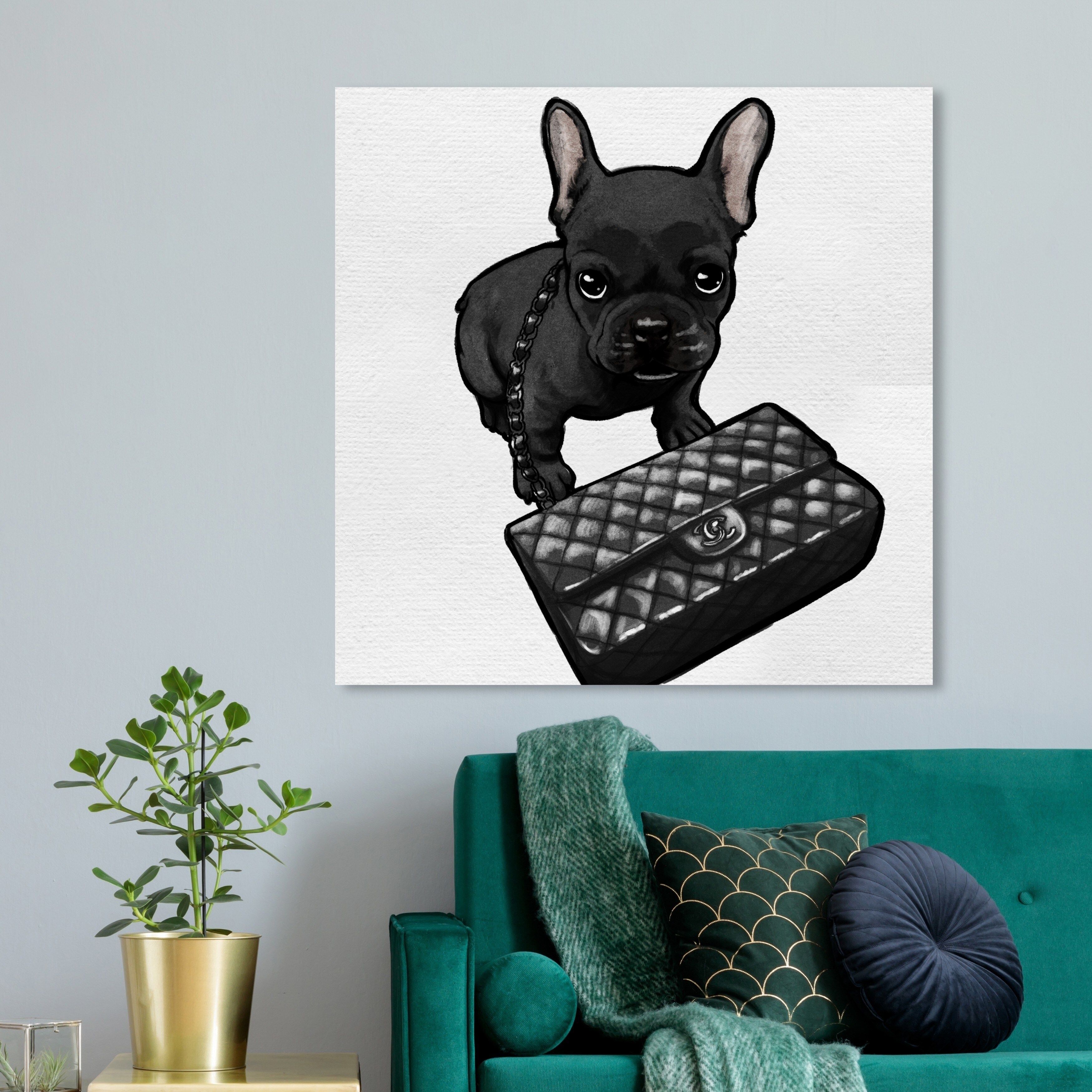 Oliver Gal O66-4 Frenchie and Bubbly フレブ Oliver Gal