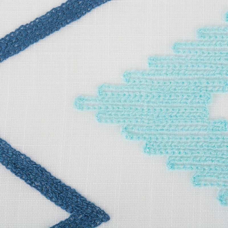 DII Embroidered Table Runner
