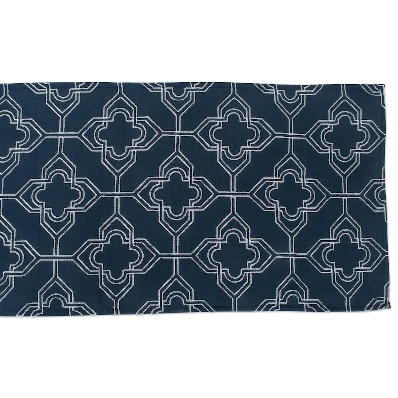 DII Embroidered Table Runner