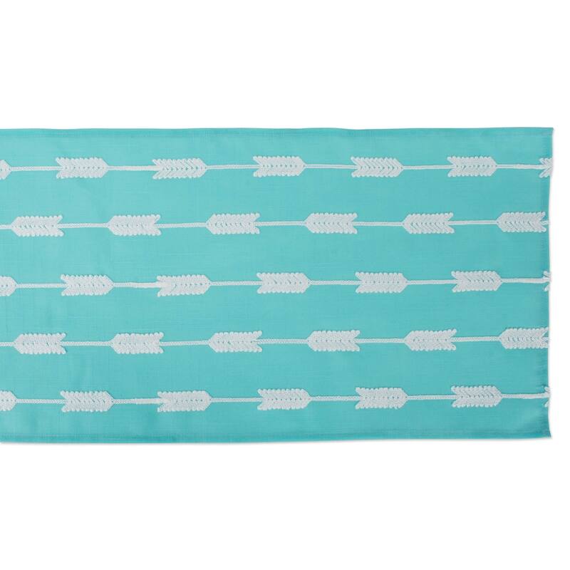 DII Embroidered Table Runner