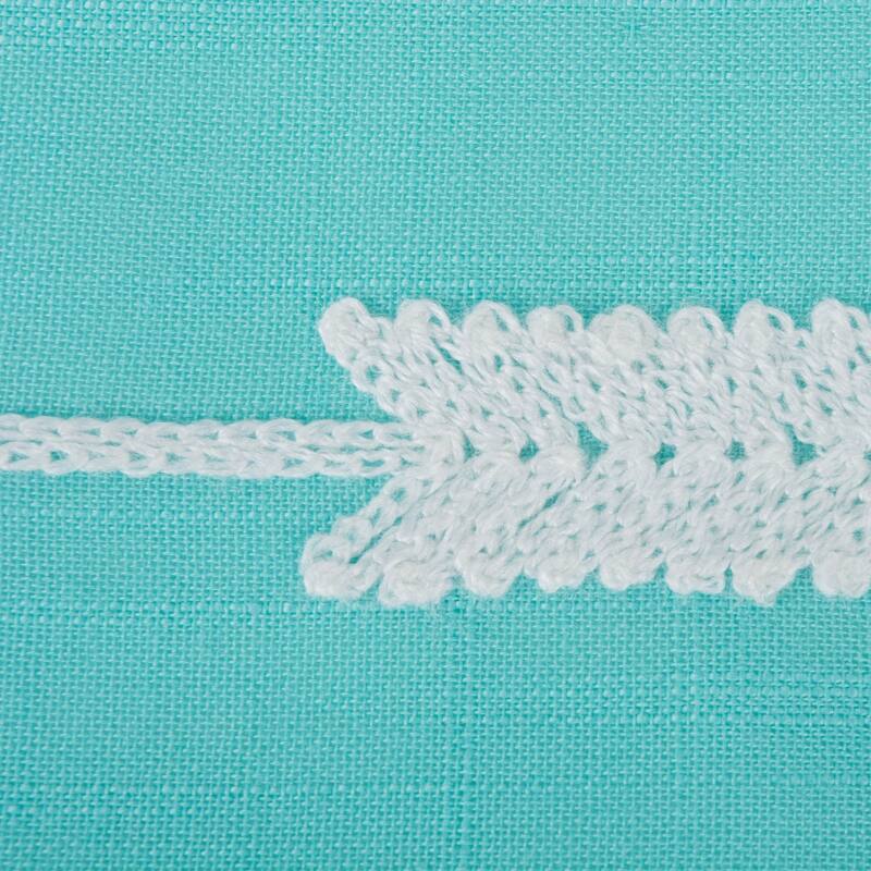 DII Embroidered Table Runner