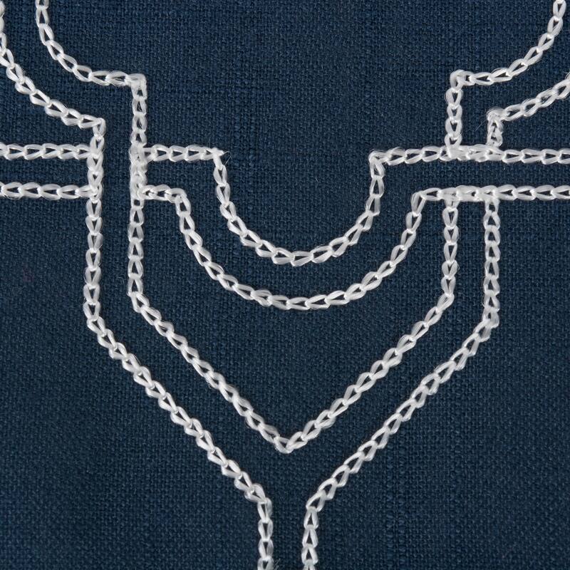 DII Embroidered Table Runner