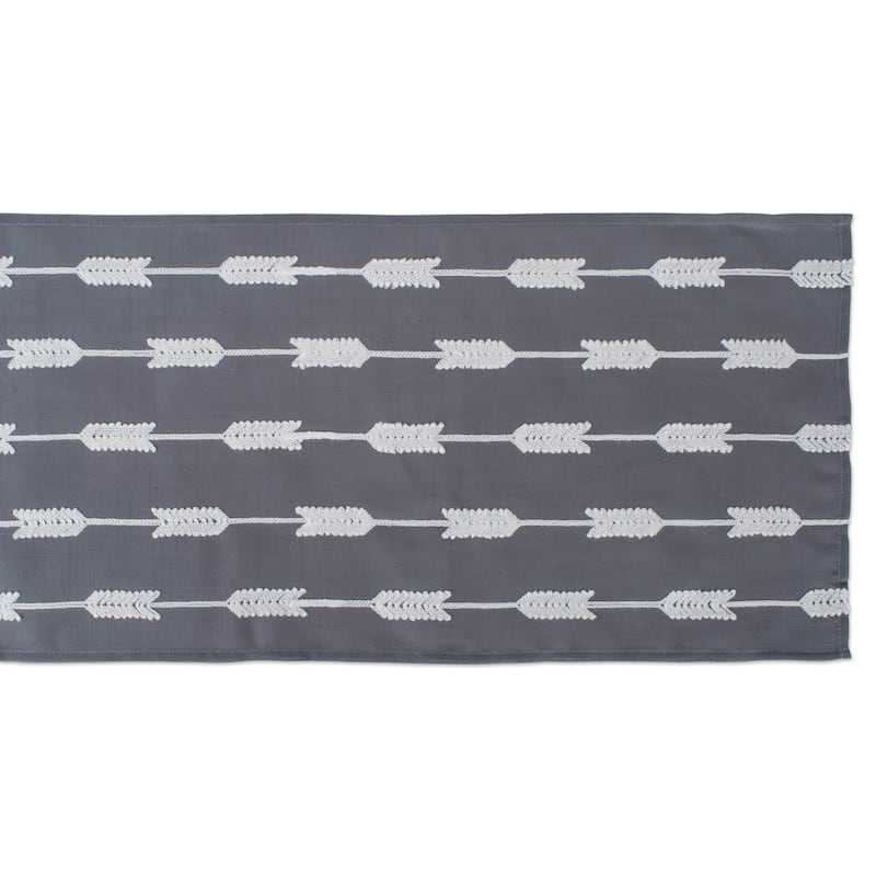 DII Embroidered Table Runner