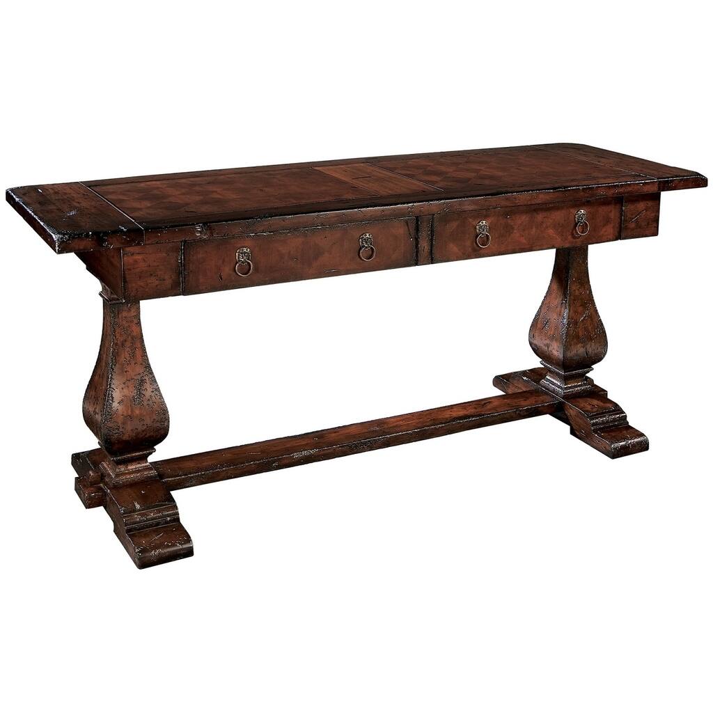 Servant Solid Wood Console- Havana