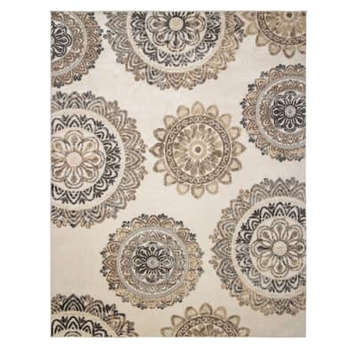 Avenue 33 New Style Fosse Ivory Area Rug (8'9" x 13'1') by Gertmenian