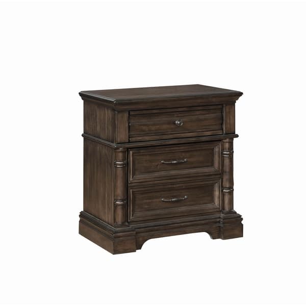 Shop Thomas Heirloom Brown 6 Piece Panel Bedroom Set Free