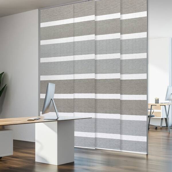 Shop Godear Design Natural Woven Adjustable Sliding Panel 45 8