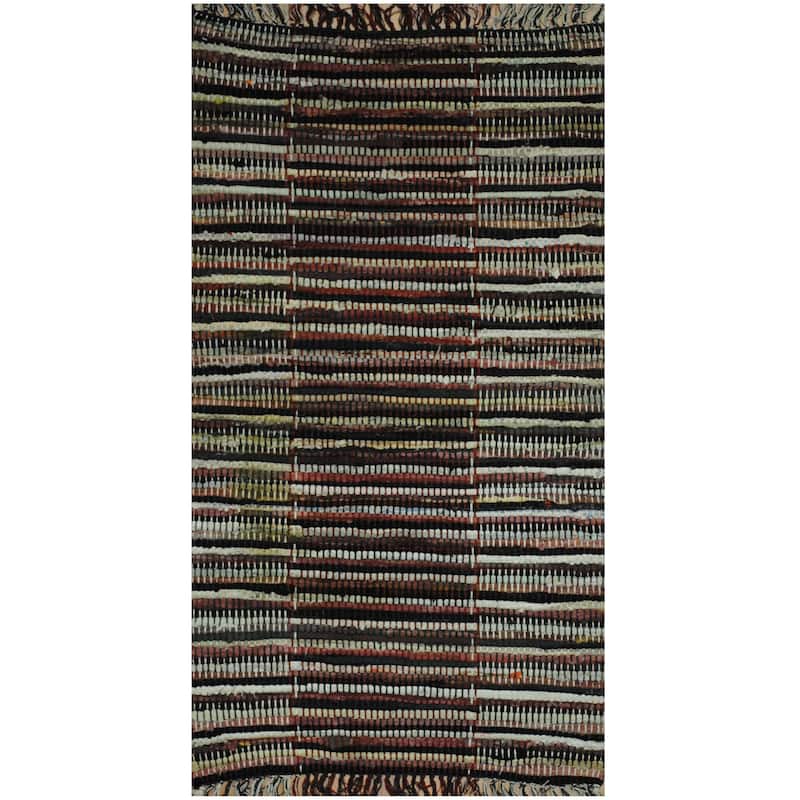 Handmade Wool Kilim (India) - 2'6 x 4'3