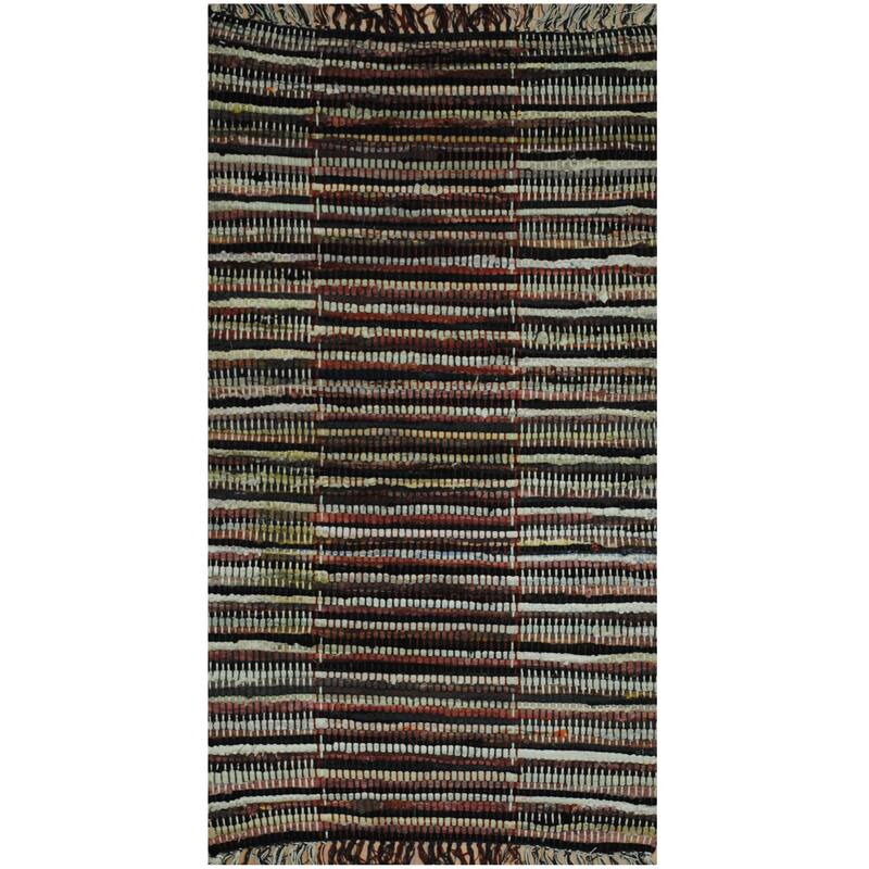 Handmade Wool Kilim (India) - 2'6 x 4'3